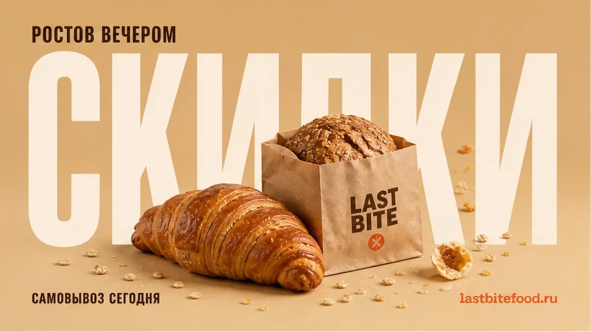 Вечерняя выпечка и слово СКИДКИ: как купить готовую еду со скидкой в Ростове-на-Дону и забрать самовывозом