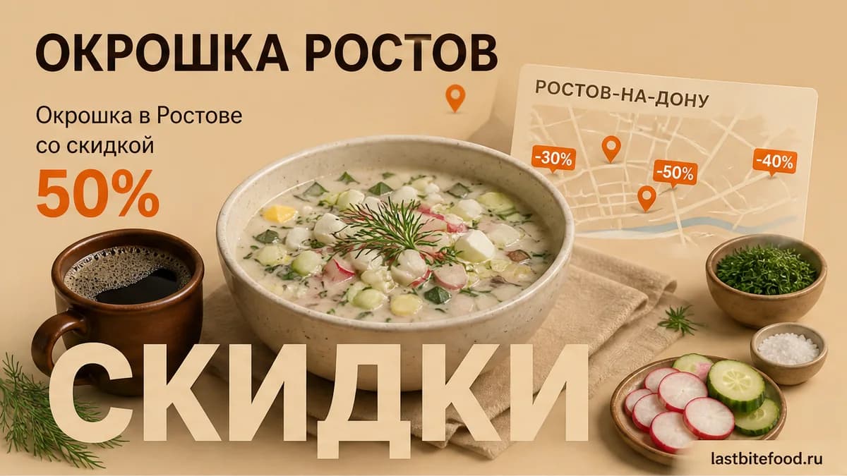 Окрошка на квасе в пиале с зеленью и пином карты: окрошка в Ростове-на-Дону со скидкой и самовывозом