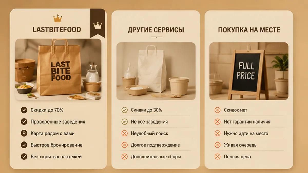 Сравнение доставки кулинарий и карты вечерних скидок на драники